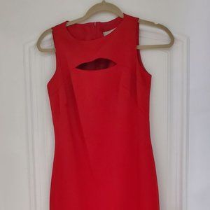 LAUNDRY by Shelli Segal Women's Red Sleeveless Long Dress Size 2